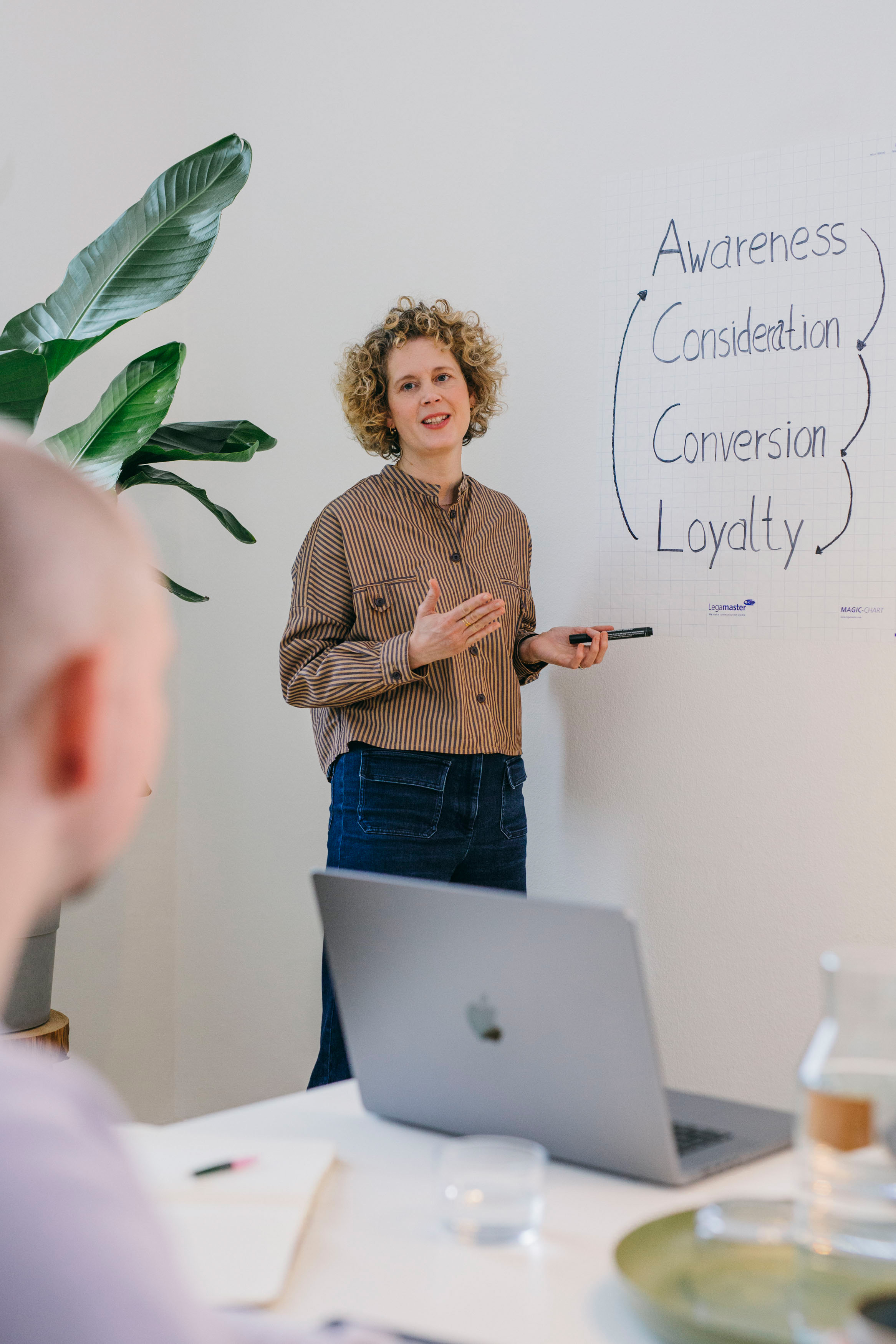 Sonja Scheiper leitet ein Coaching